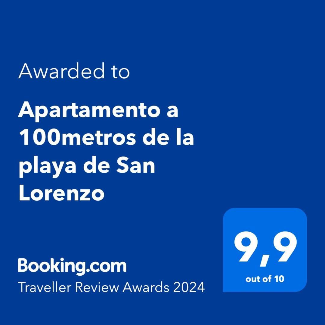 Apartamento A 100Metros De La Playa De San Lorenzo Хихон Экстерьер фото